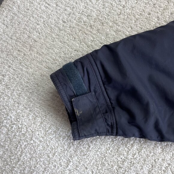 VTG Chlorophylle H. Tech Polartec Full Zip Jacket Fleece Dark Blue Men Sz Large - Picture 12 of 16